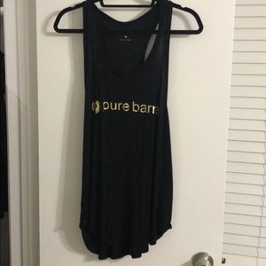 Pure Barre gold star tank